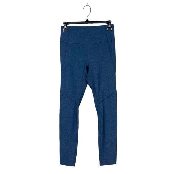 Outdoor Voices TechSweat 7/8 Flex Leggings Baltic Blue Waist Pocket Size Small - Picture 1 of 8